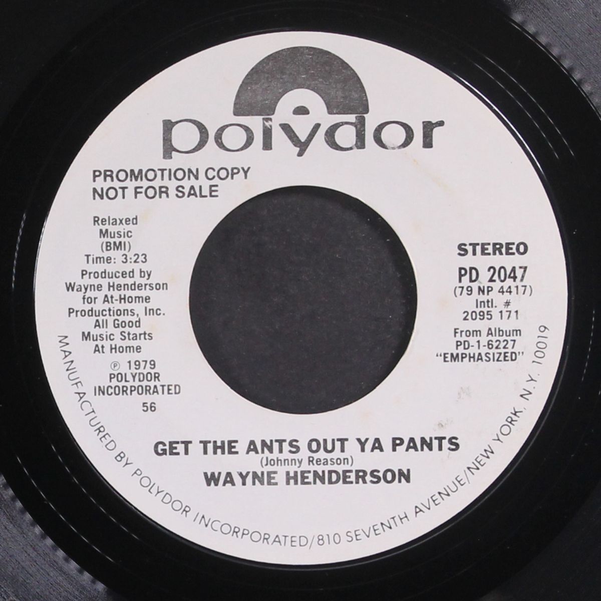 get the ants out ya pants / same by WAYNE HENDERSON