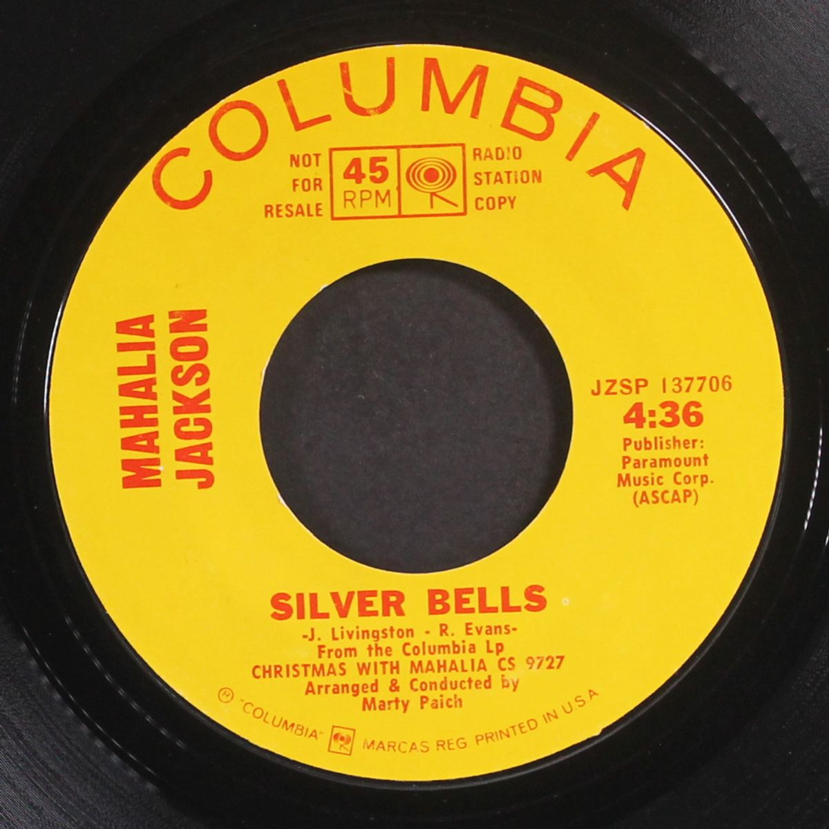 happy birthday to you, our lord / silver bells by MAHALIA JACKSON