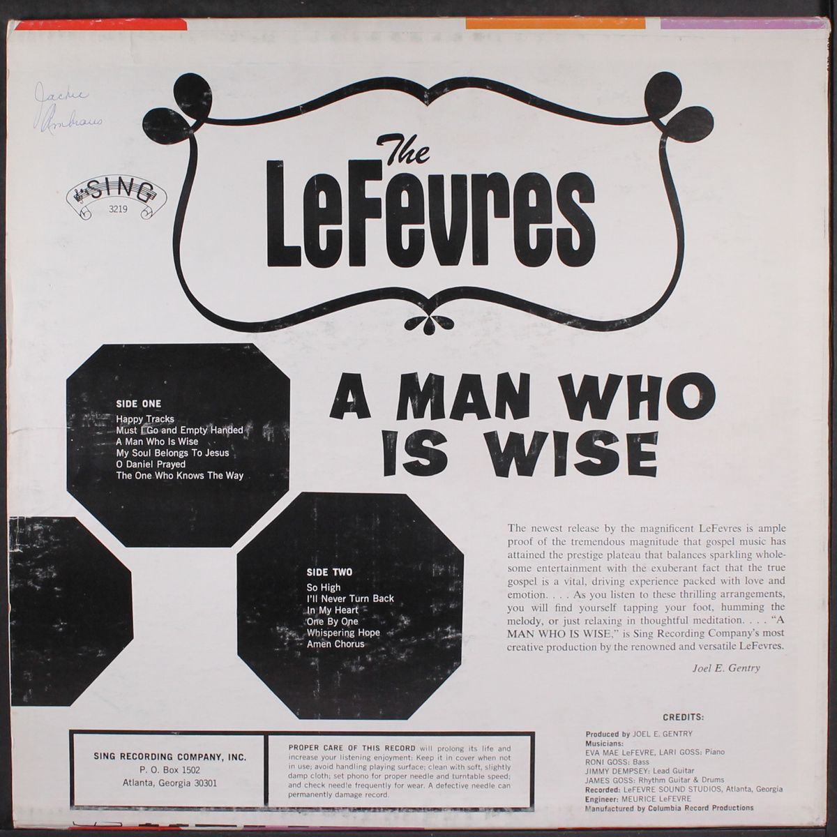 a man who is wise by LE FEVRES