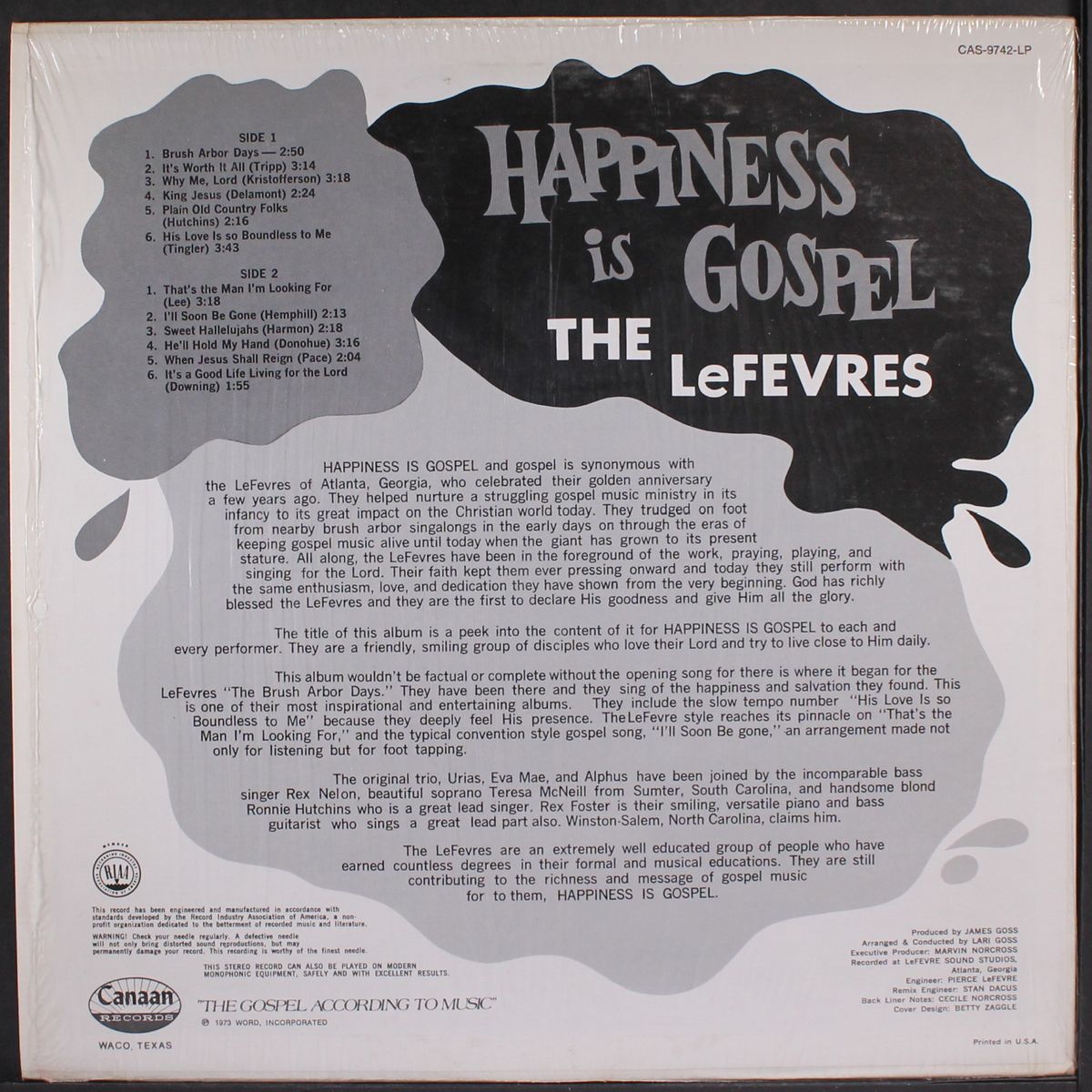 happiness is gospel by LEFEVRES
