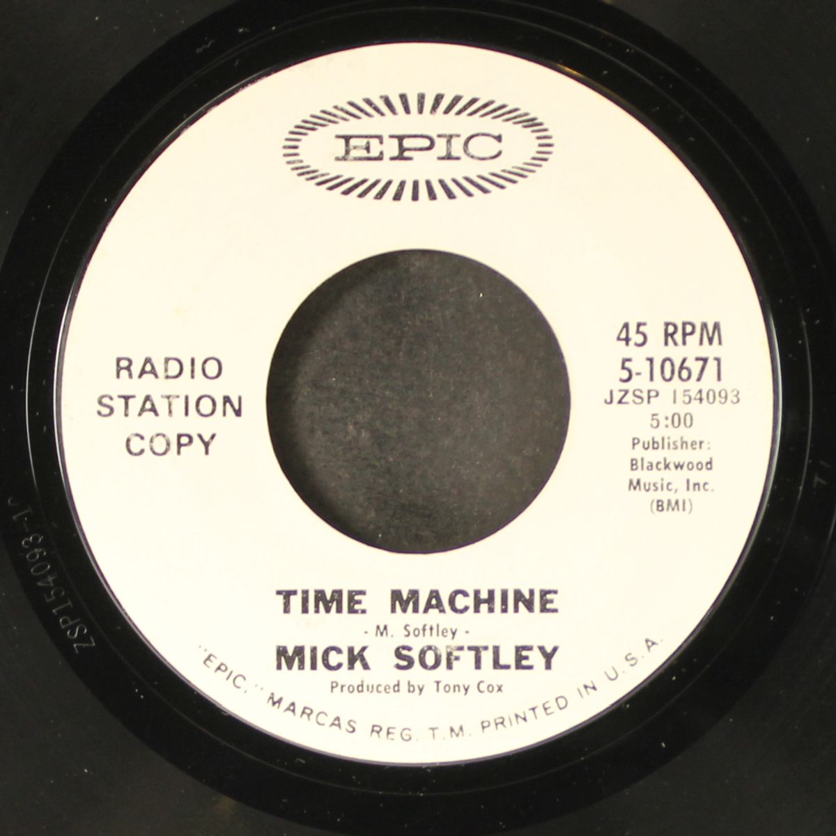 can you hear me now / time machine by MICK SOFTLEY
