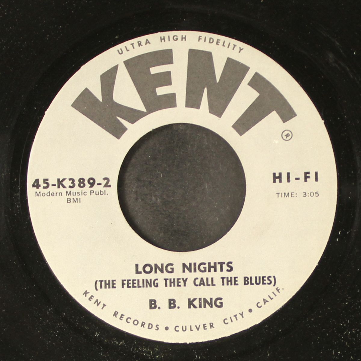 trouble in mind / long nights by B.B. KING