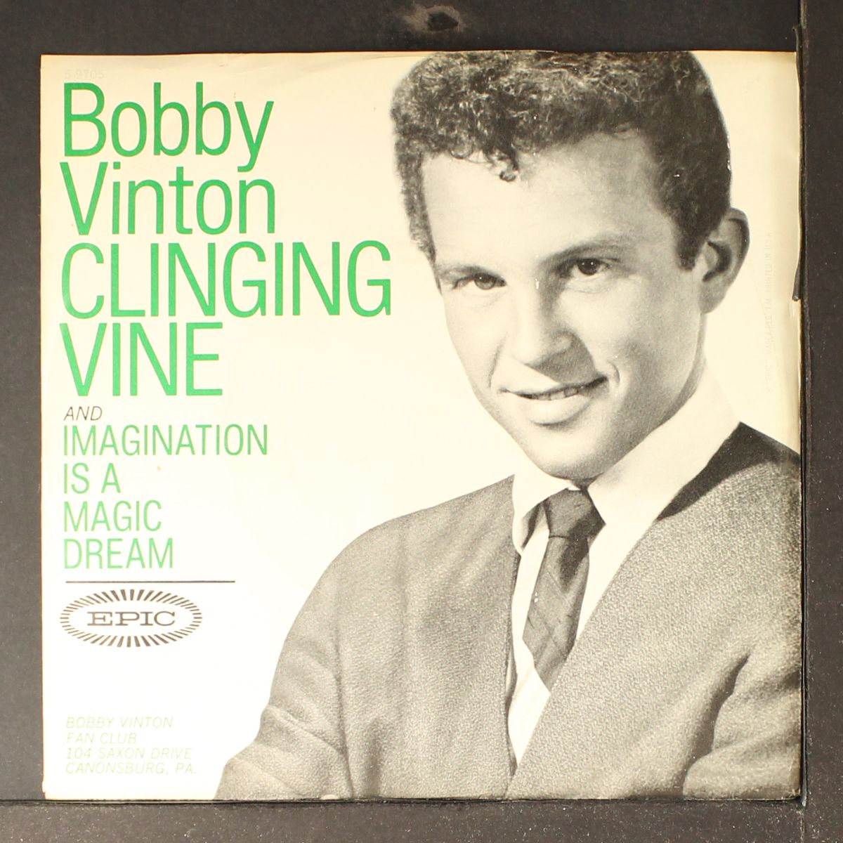 clinging vine / imagination is a magic dream by BOBBY VINTON