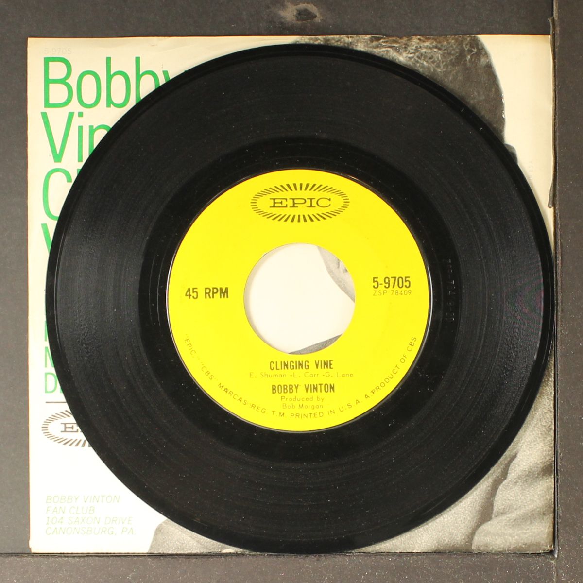 clinging vine / imagination is a magic dream by BOBBY VINTON
