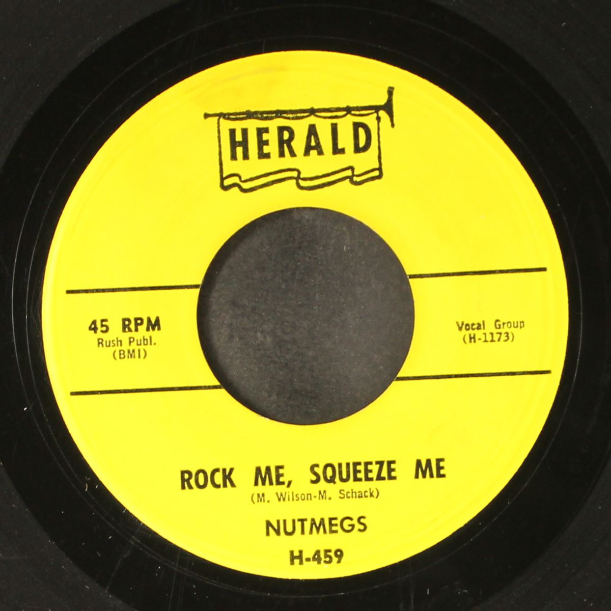 ship of love / rock me, squeeze me by NUTMEGS