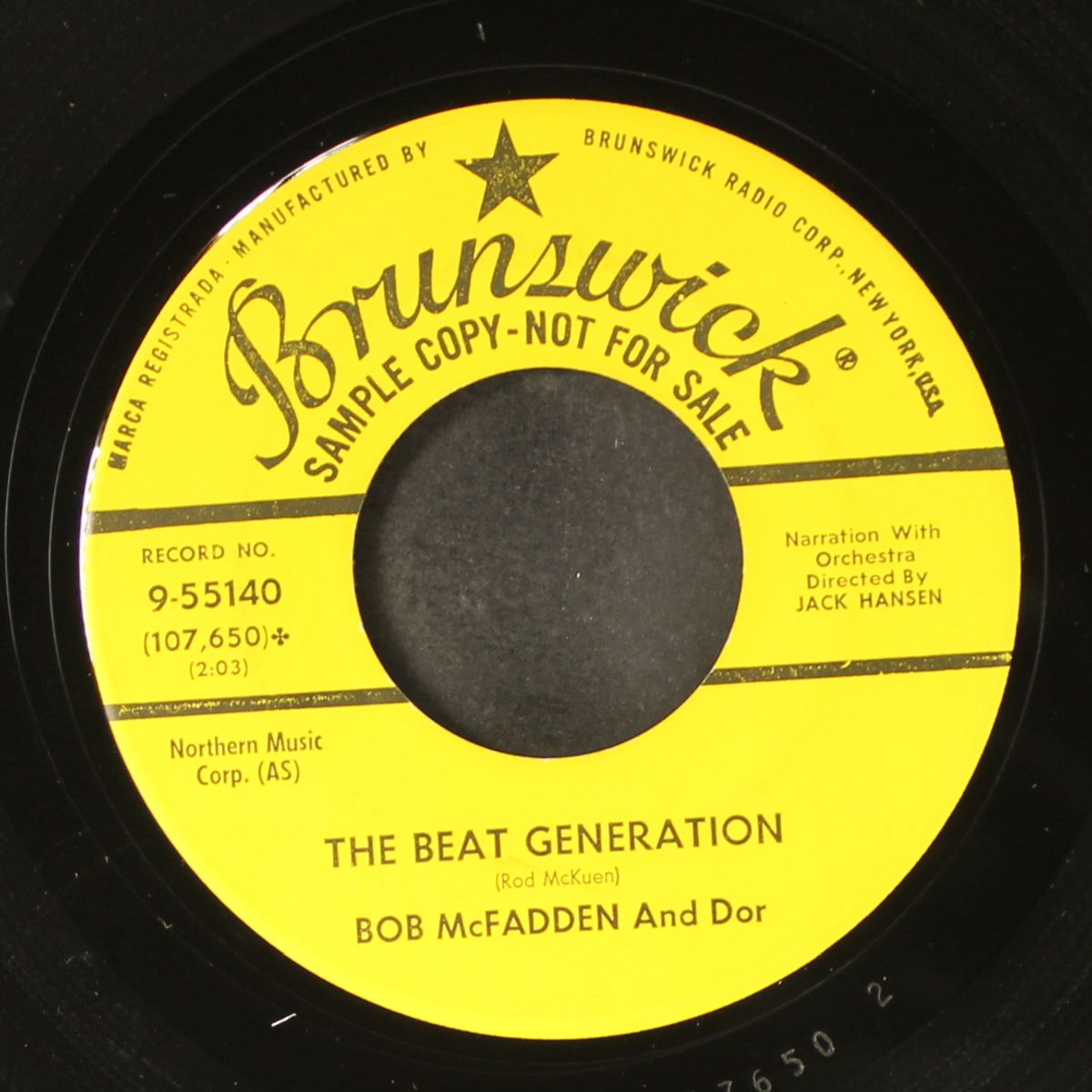 the mummy / the beat generation by BOB MCFADDEN & DOR