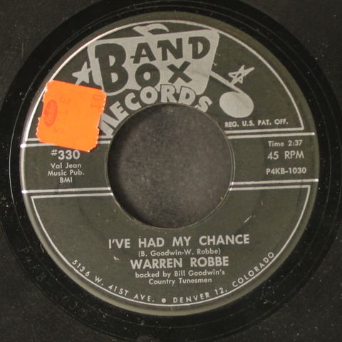 WARREN ROBBE