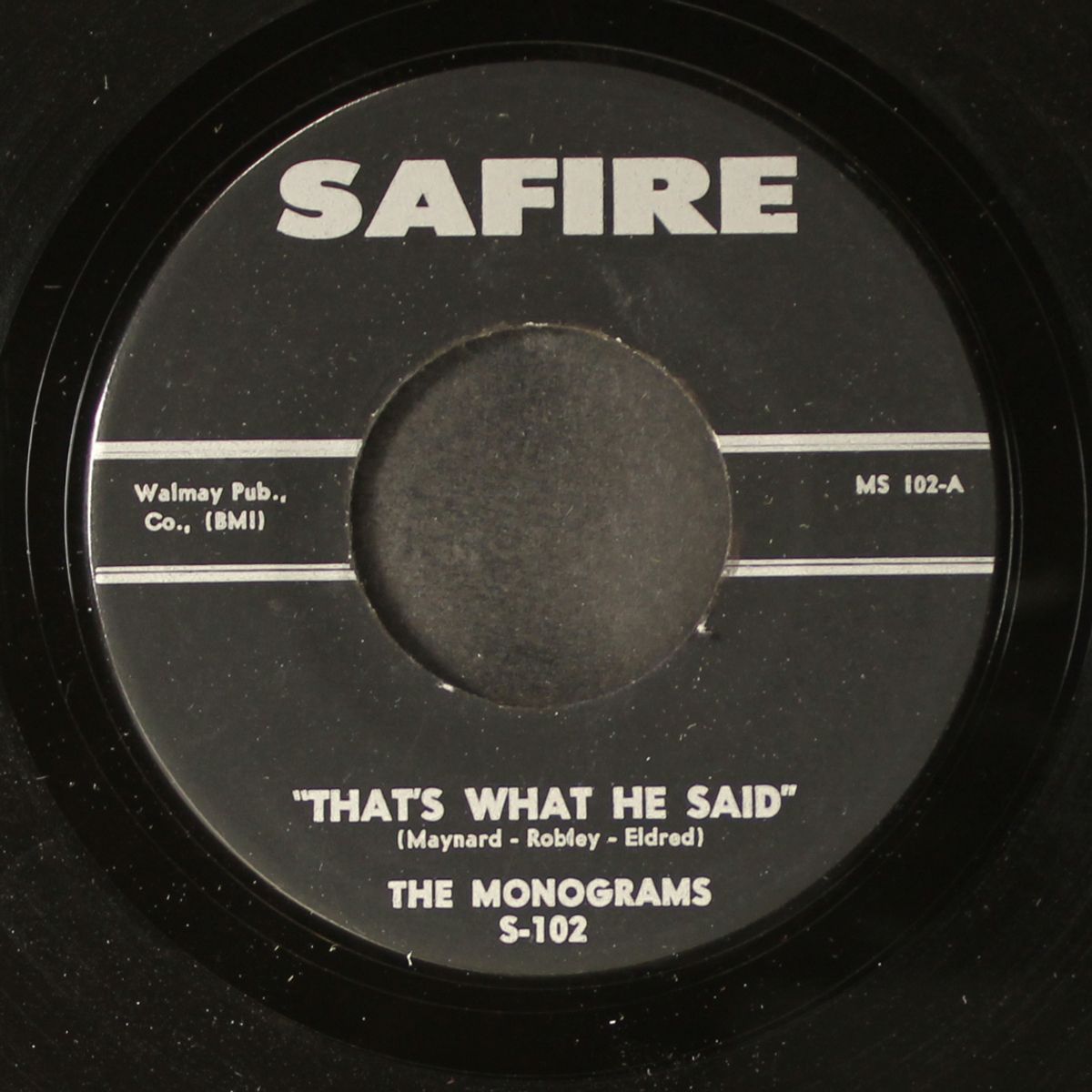 tears and dreams / that's what he said by MONOGRAMS