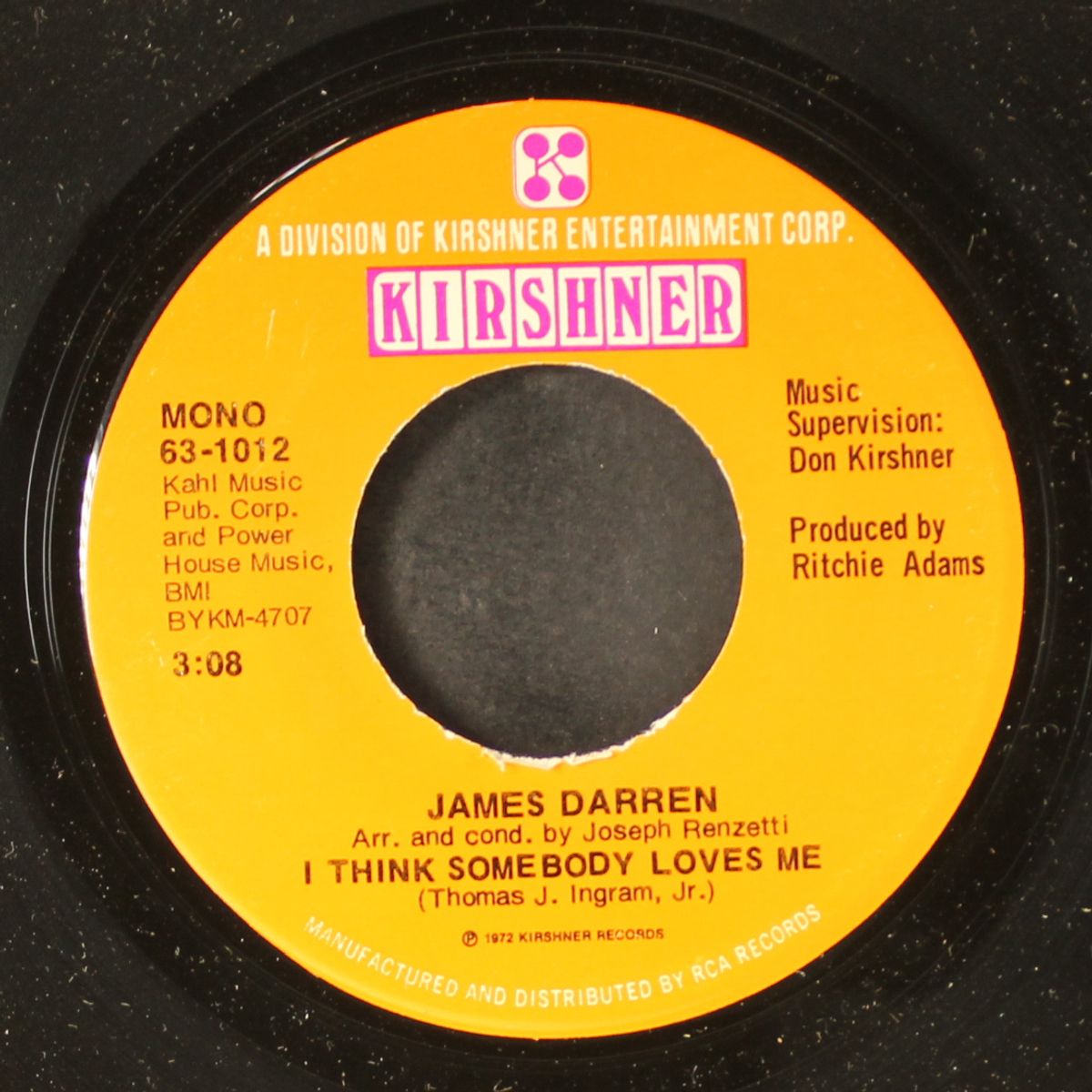 ain't been home in a long time / i think somebody loves me by JAMES DARREN
