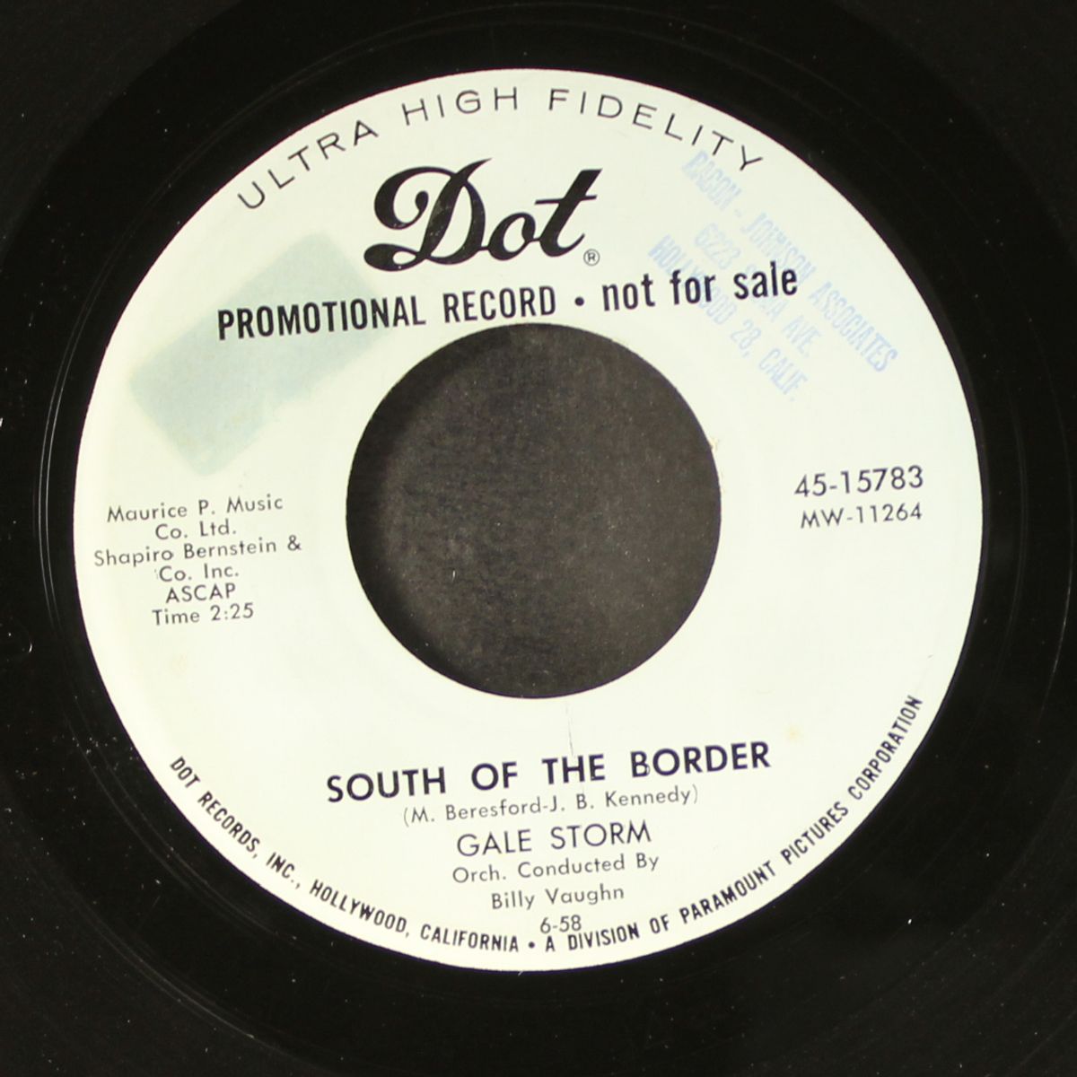 soon i'll wed my love / south of the border by GALE STORM