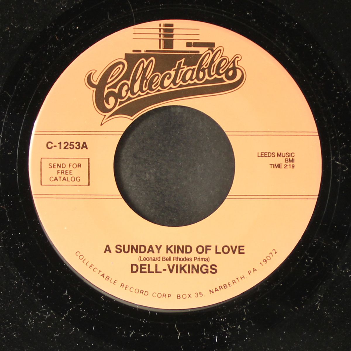 a sunday kind of love / over the rainbow by DELL VIKINGS