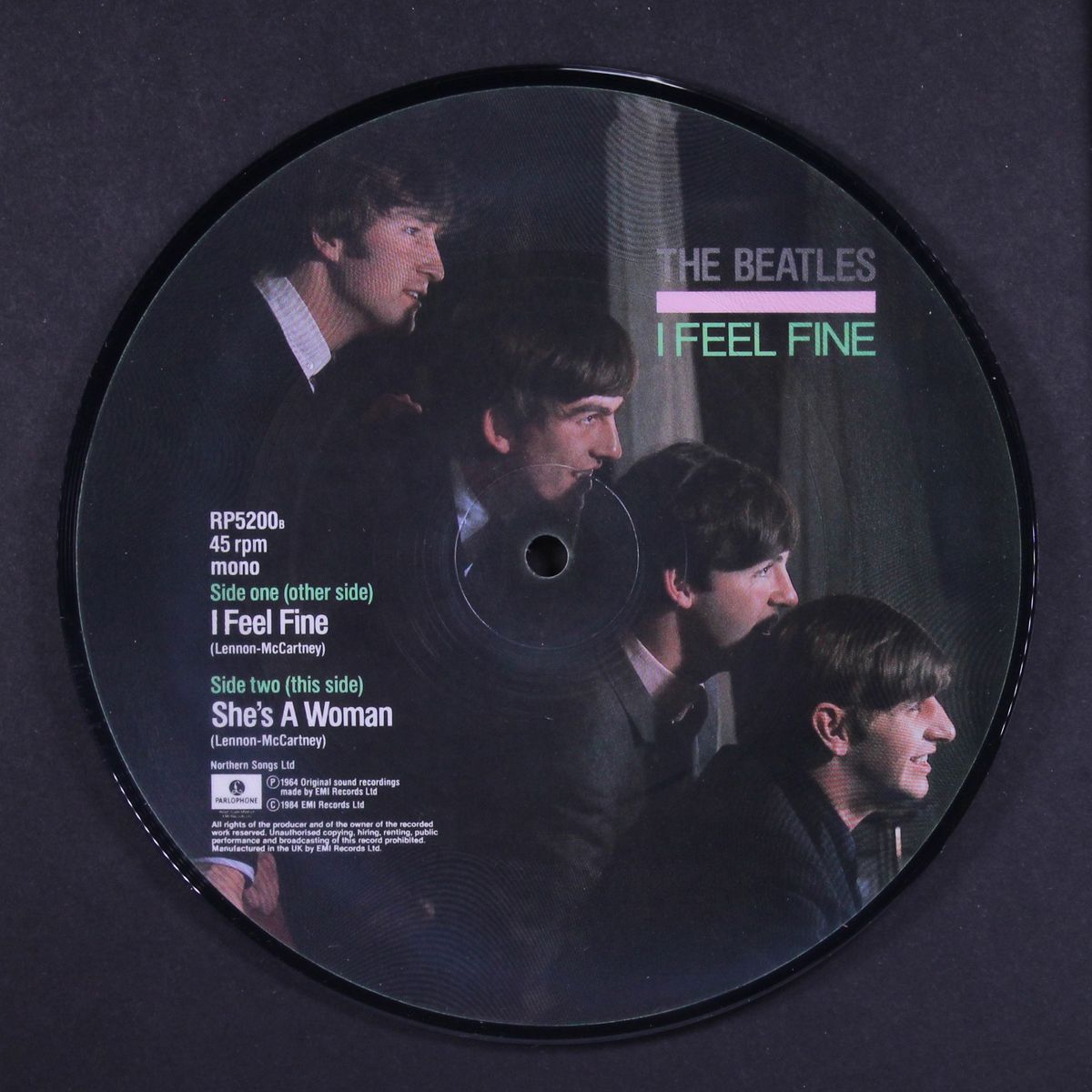i feel fine / she's a woman by BEATLES