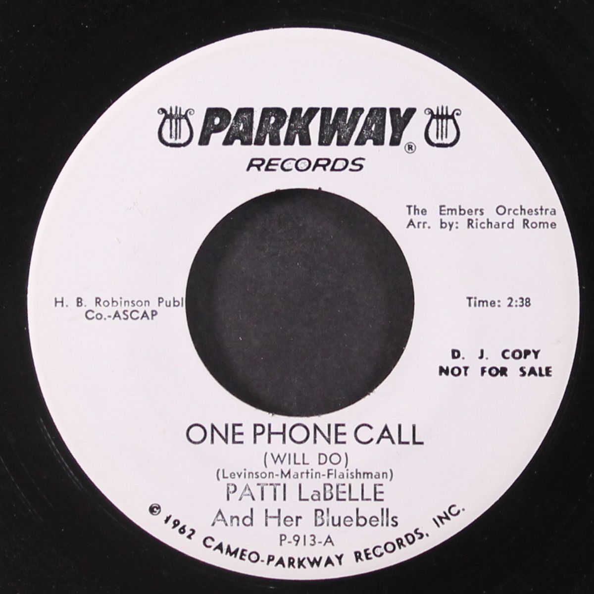 one phone call / you will fill my eyes no more by PATTI LA BELLE & BLUE BELLS