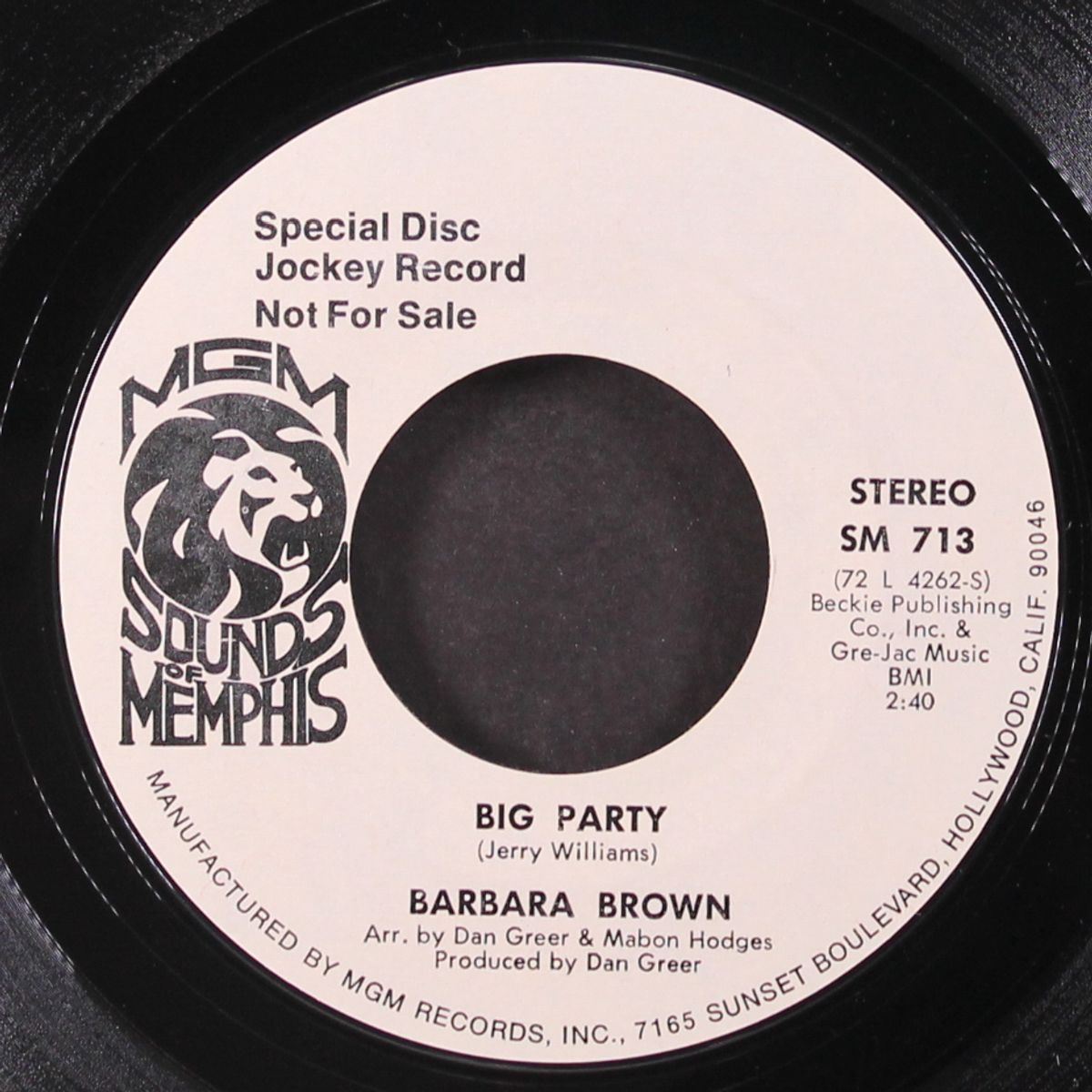 big party / same by BARBARA BROWN