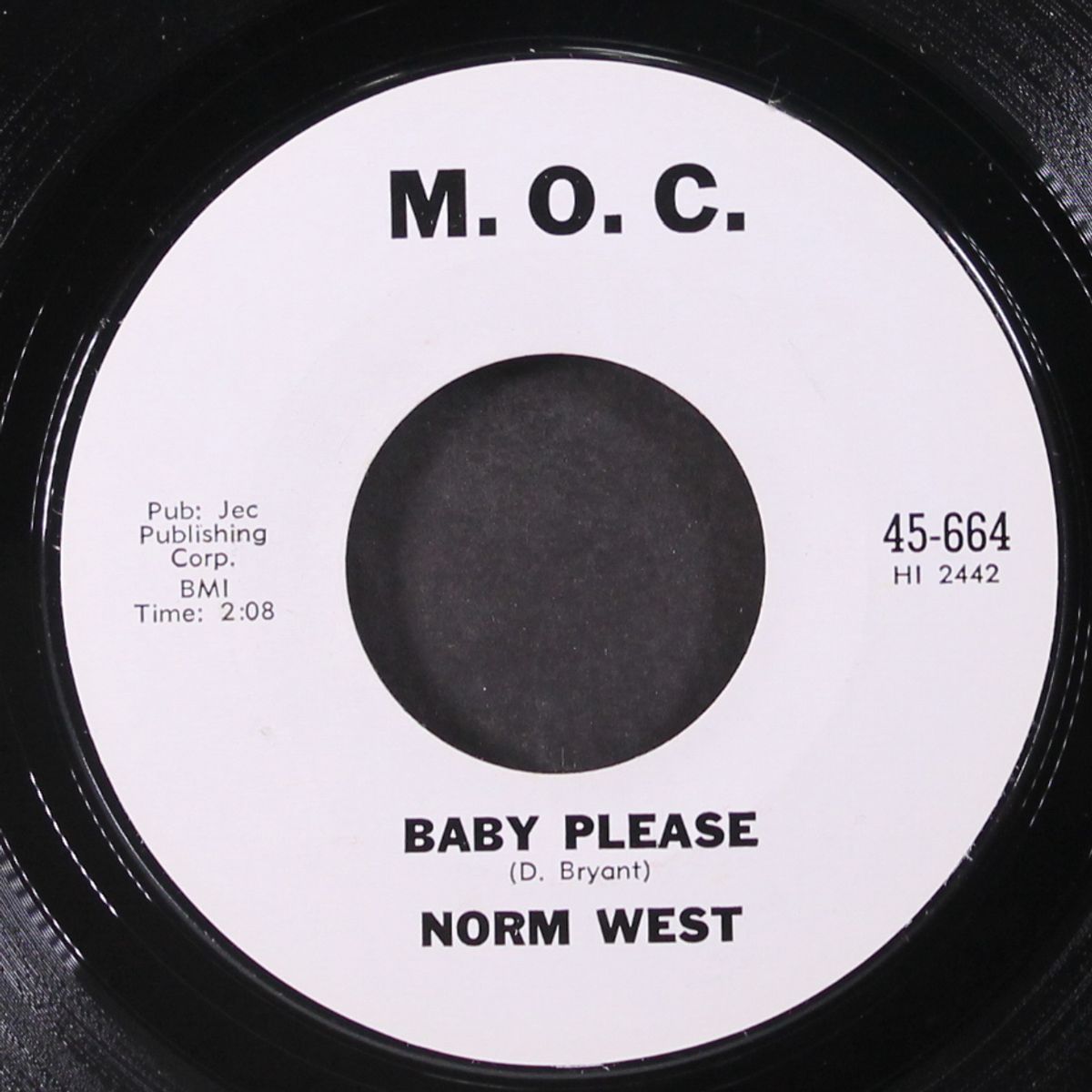 baby please / hey little girl by NORM WEST