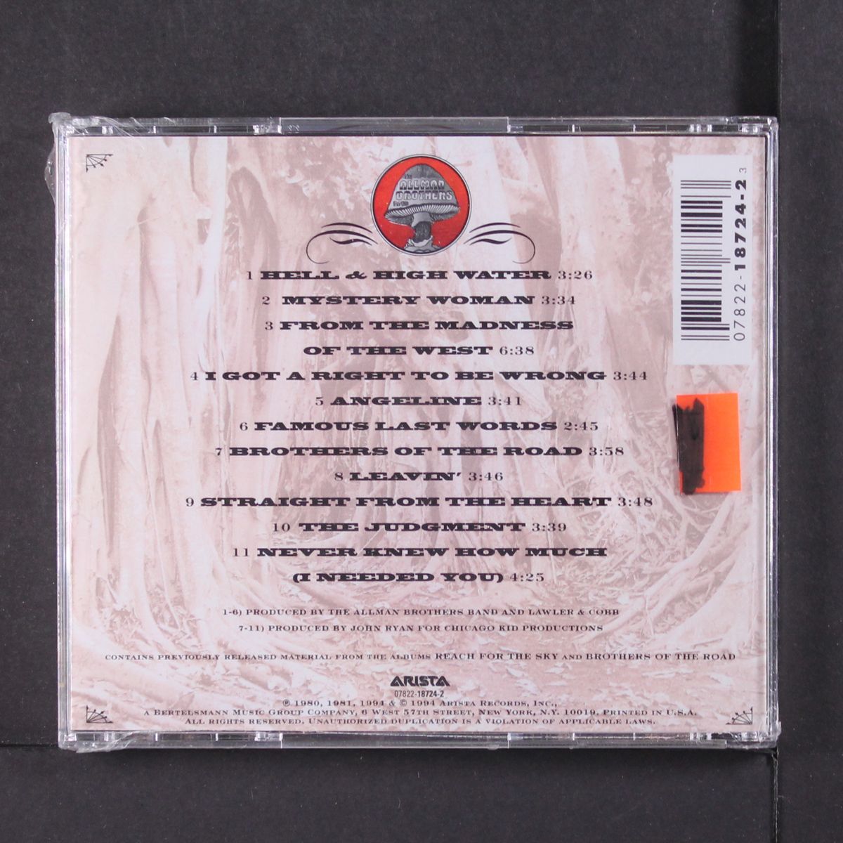 hell & high water by ALLMAN BROTHERS