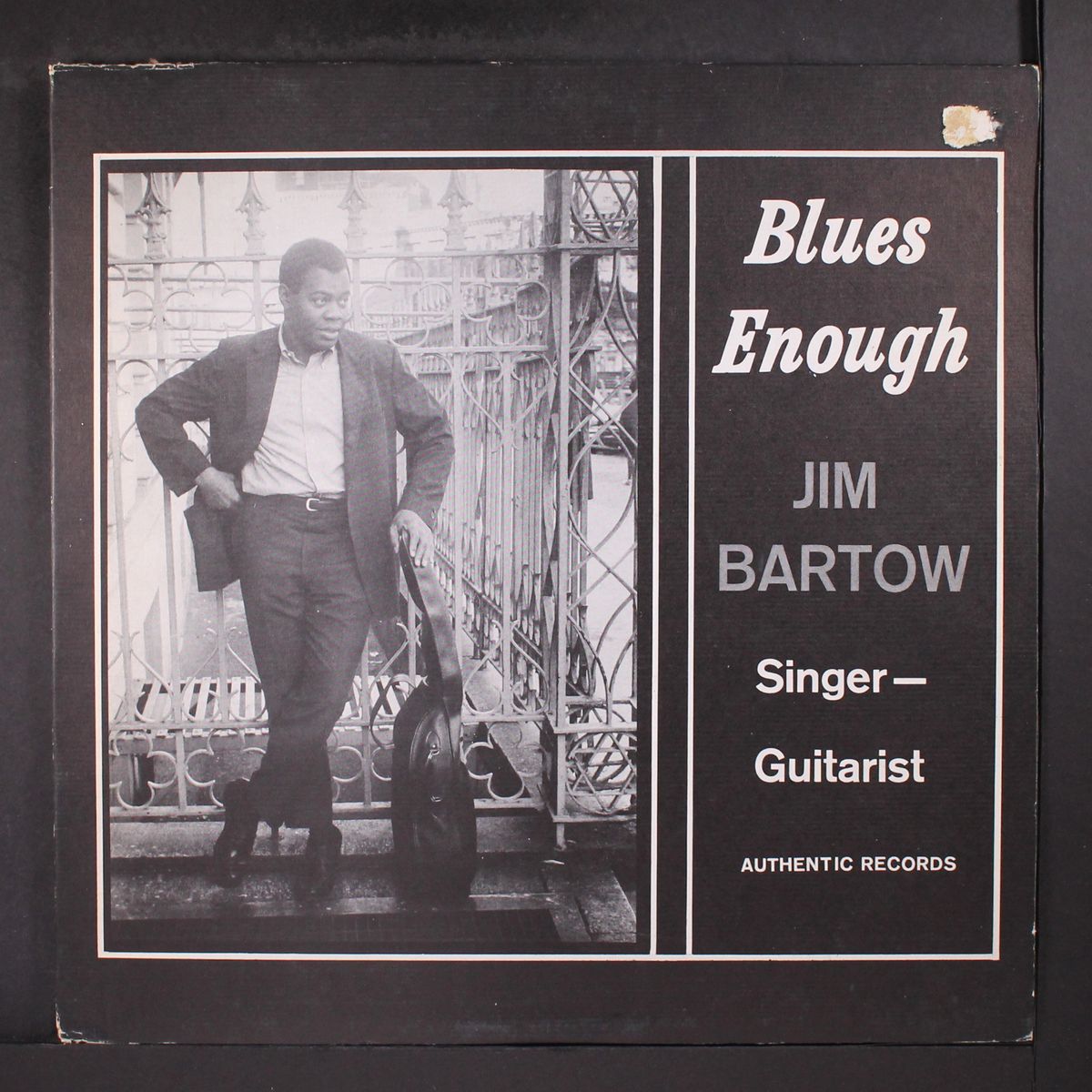 blues enough by JIM BARTOW