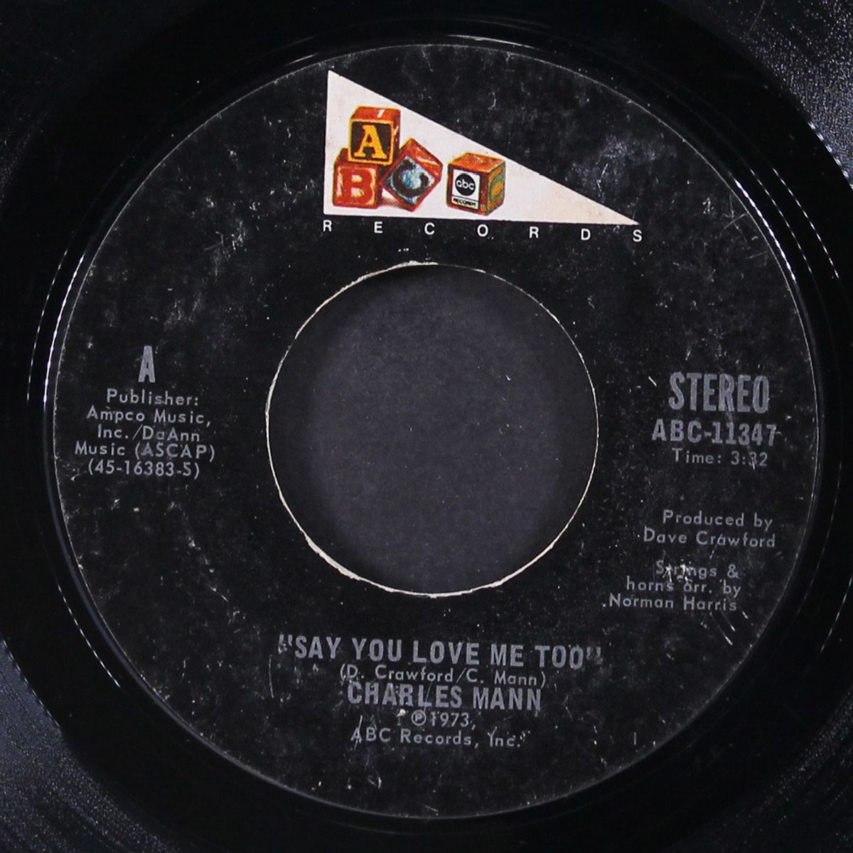 i can feel it / say you love me too by CHARLES MANN