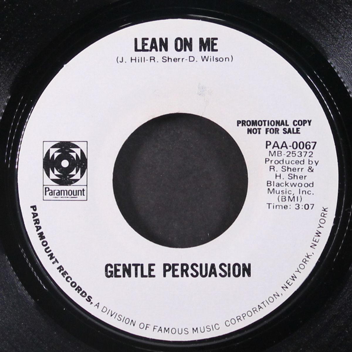 lu / lean on me by GENTLE PERSUASION