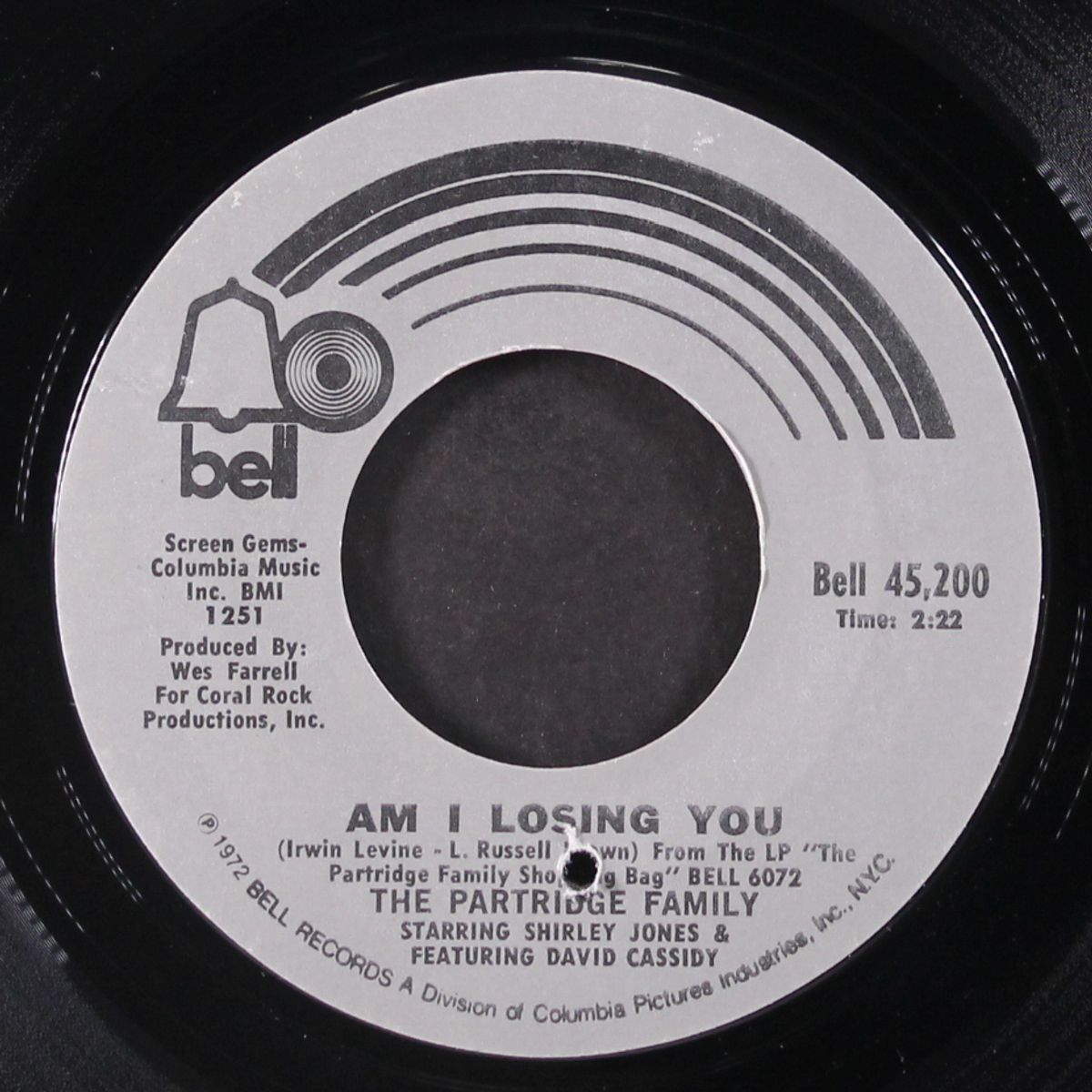 am i losing you / if you ever go by PARTRIDGE FAMILY