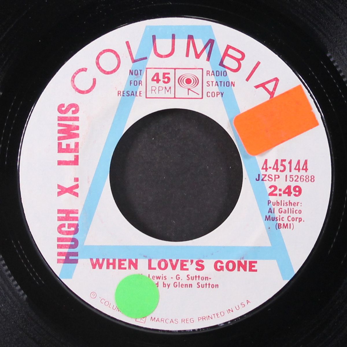 when love's gone by HUGH X. LEWIS