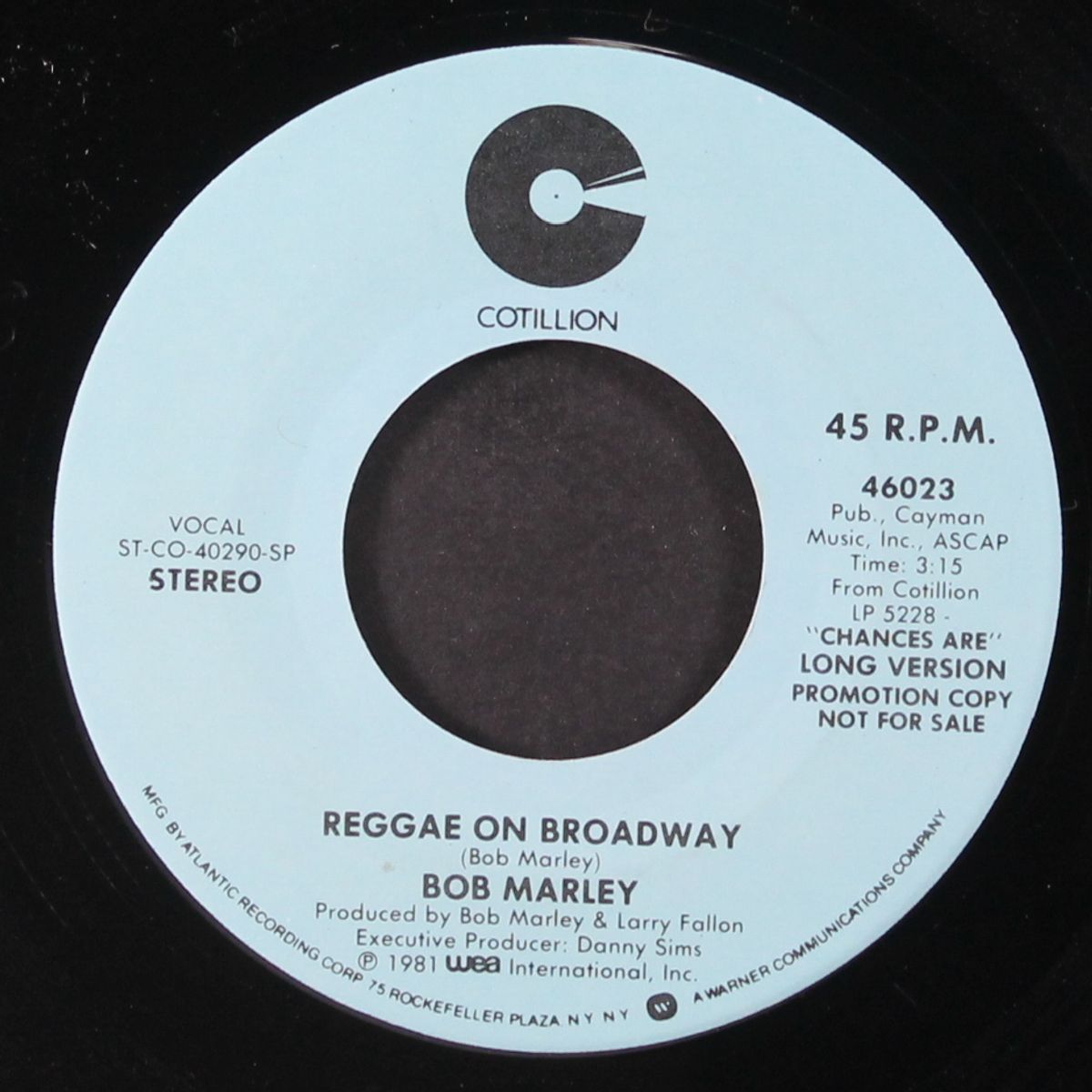 reggae on broadway / short version by BOB MARLEY