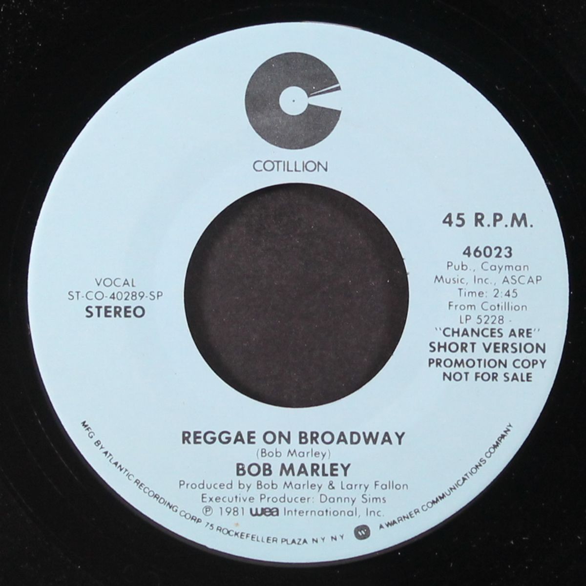 reggae on broadway / short version by BOB MARLEY