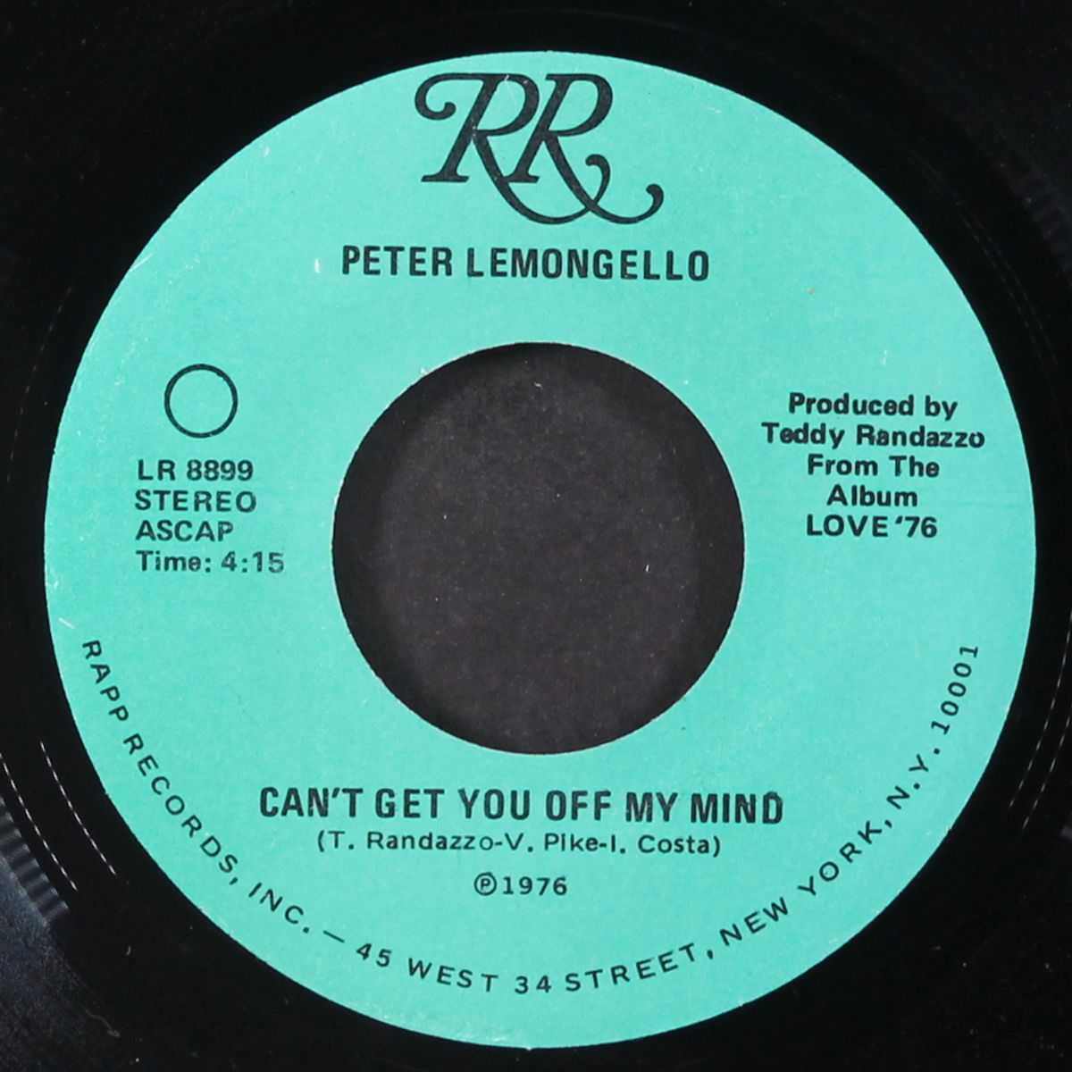 can't get you off my mind / born to be in love with you by PETER LEMONGELLO