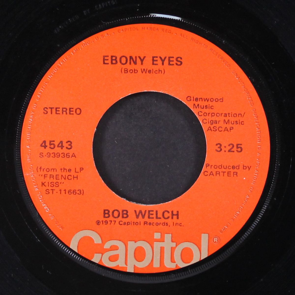 ebony eyes / outskirts by BOB WELCH