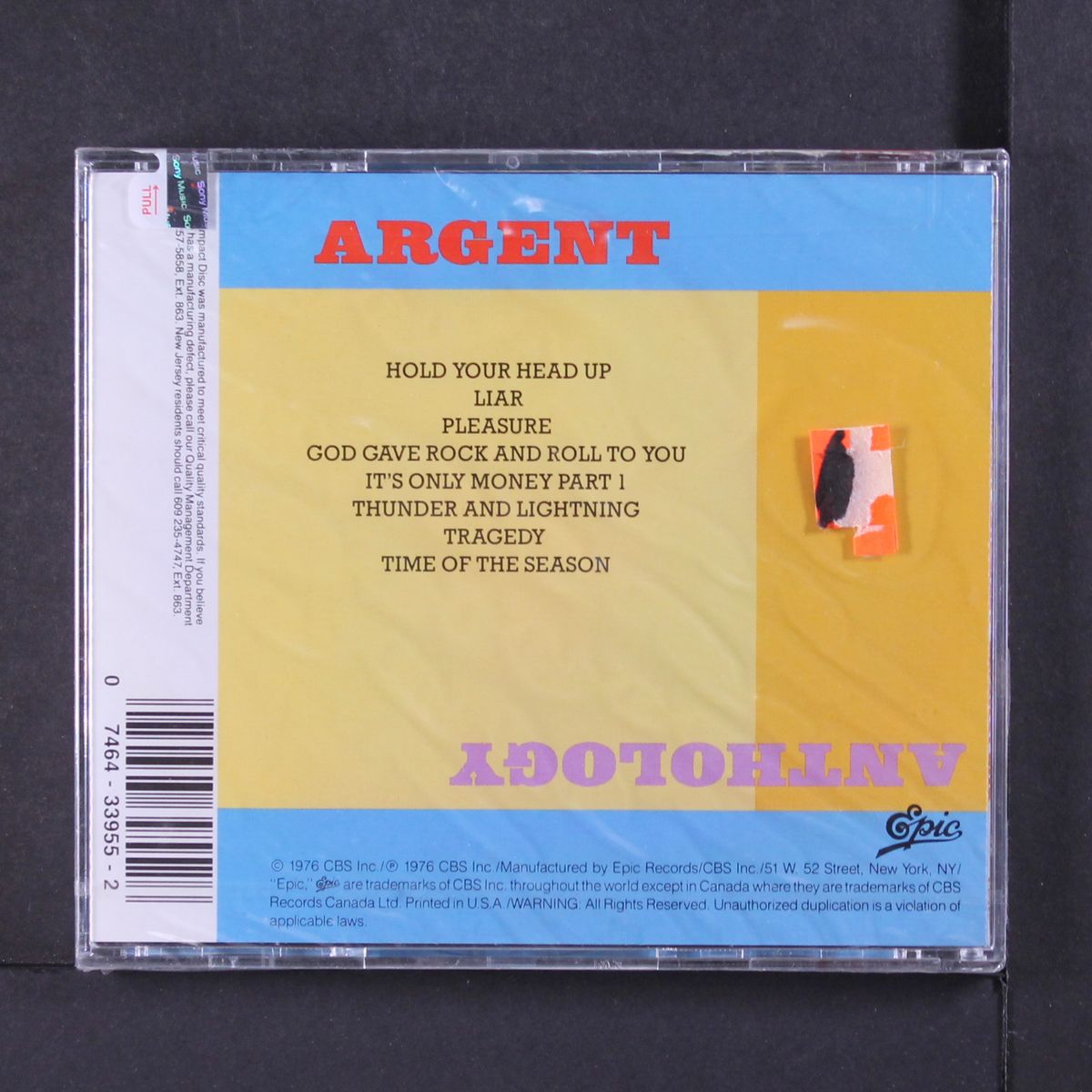 the argent anthology by ARGENT