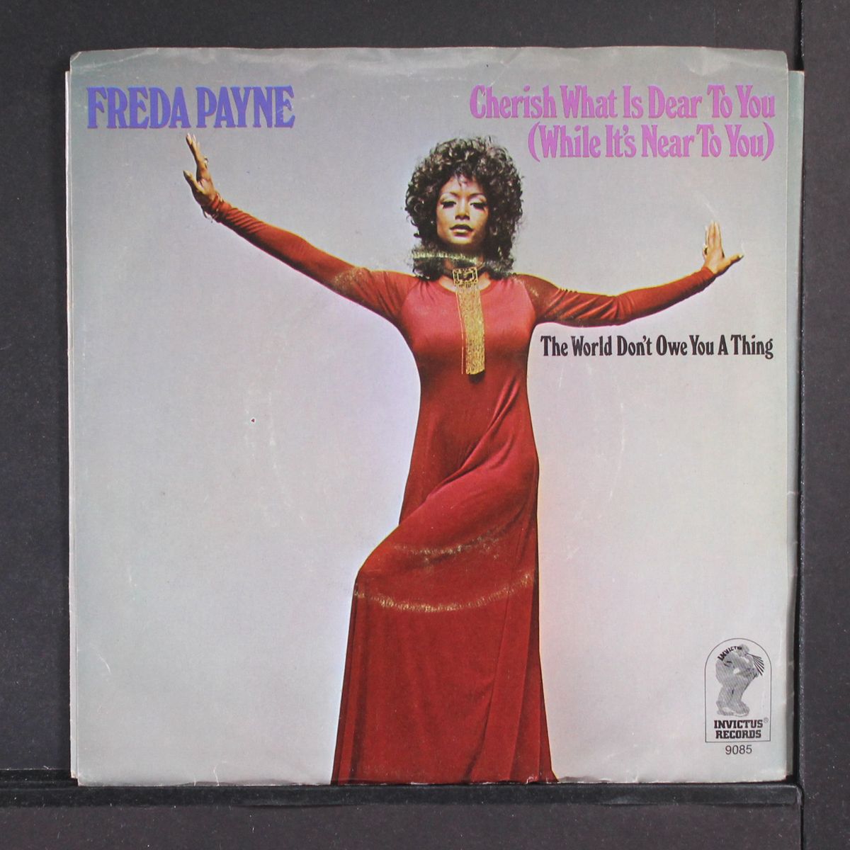 cherish what is dear to you / the world don't owe you a thing by FREDA PAYNE