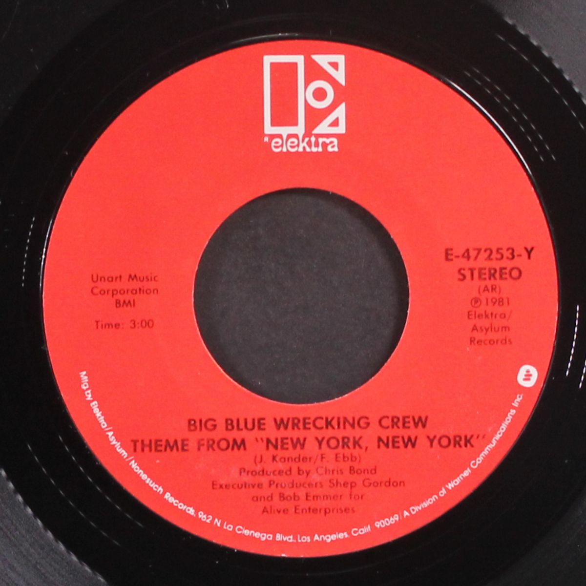 we are the champions / theme from "new york new york" by BIG BLUE WRECKING CREW