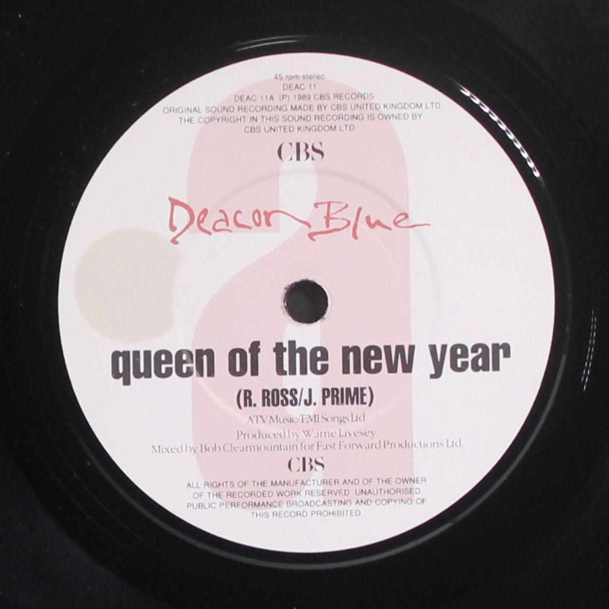 queen of the new year by DEACON BLUE