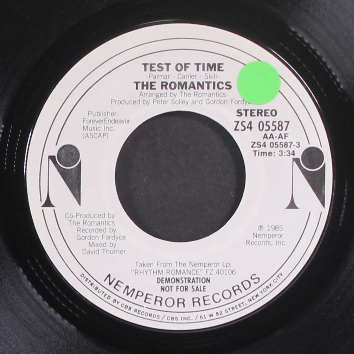 test of time by ROMANTICS