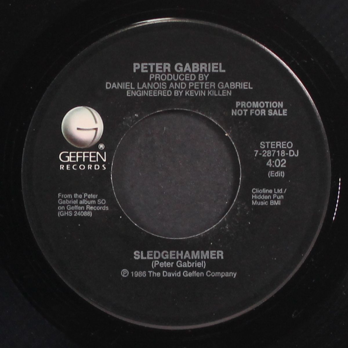 sledgehammer by PETER GABRIEL