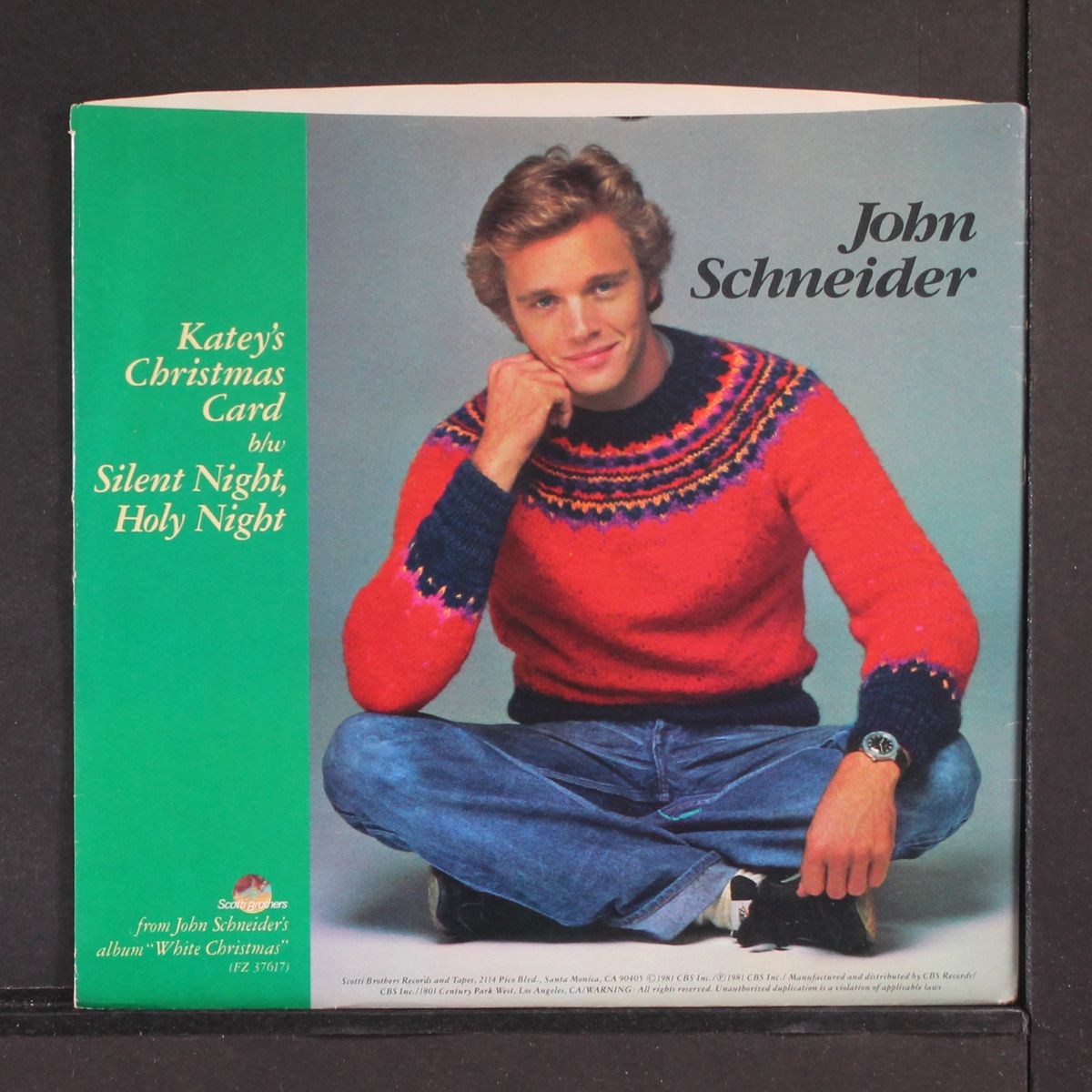 katey's christmas card / silent night, holy night by JOHN SCHNEIDER
