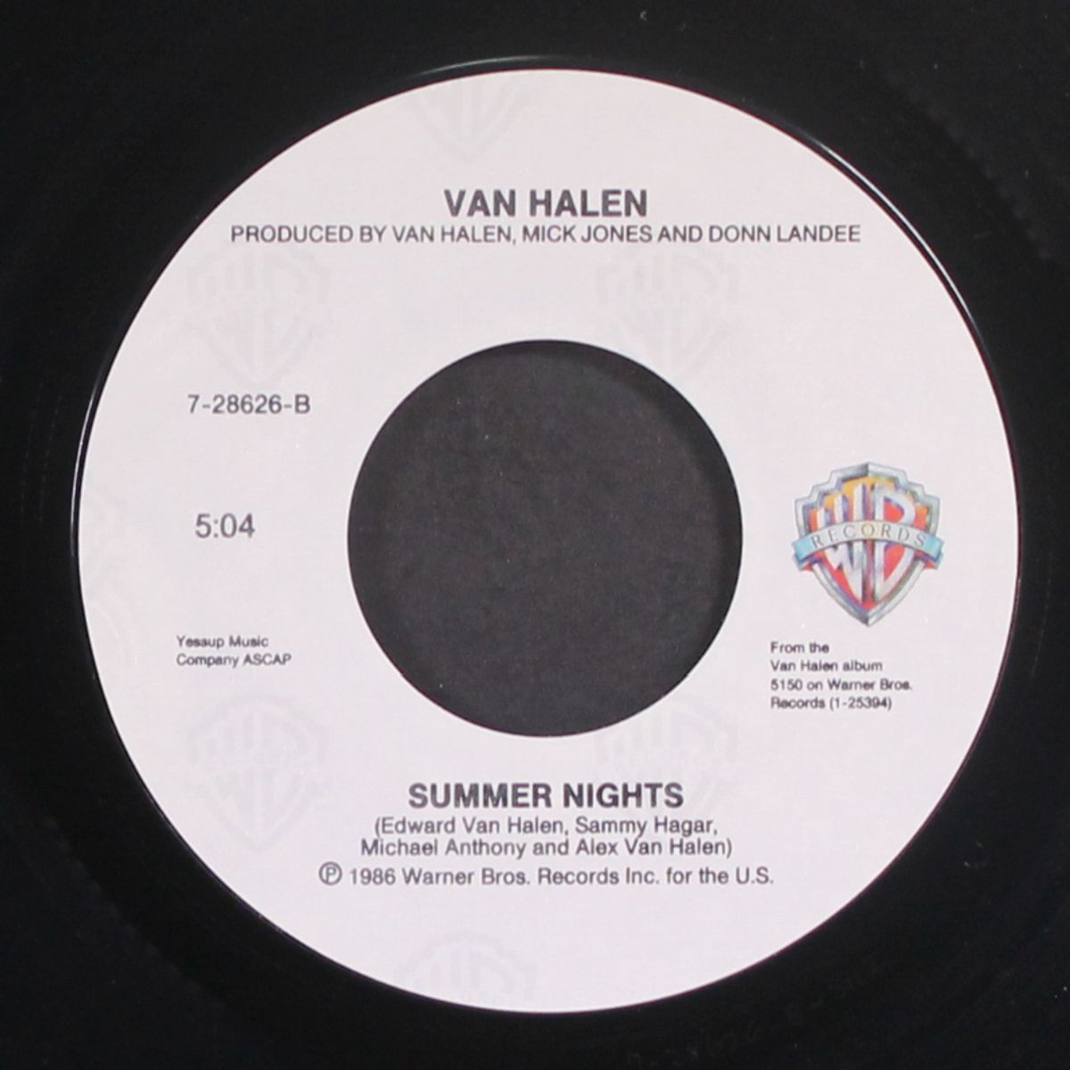 love walks in / summer nights by VAN HALEN