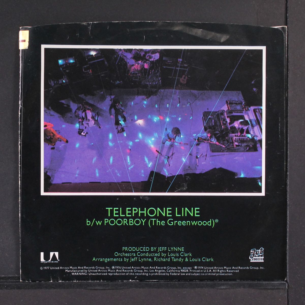 telephone line / poorboy by ELECTRIC LIGHT ORCHESTRA