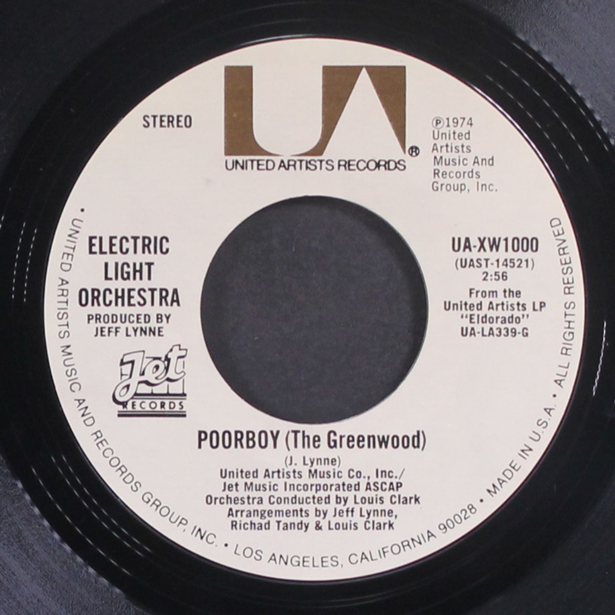 telephone line / poorboy by ELECTRIC LIGHT ORCHESTRA