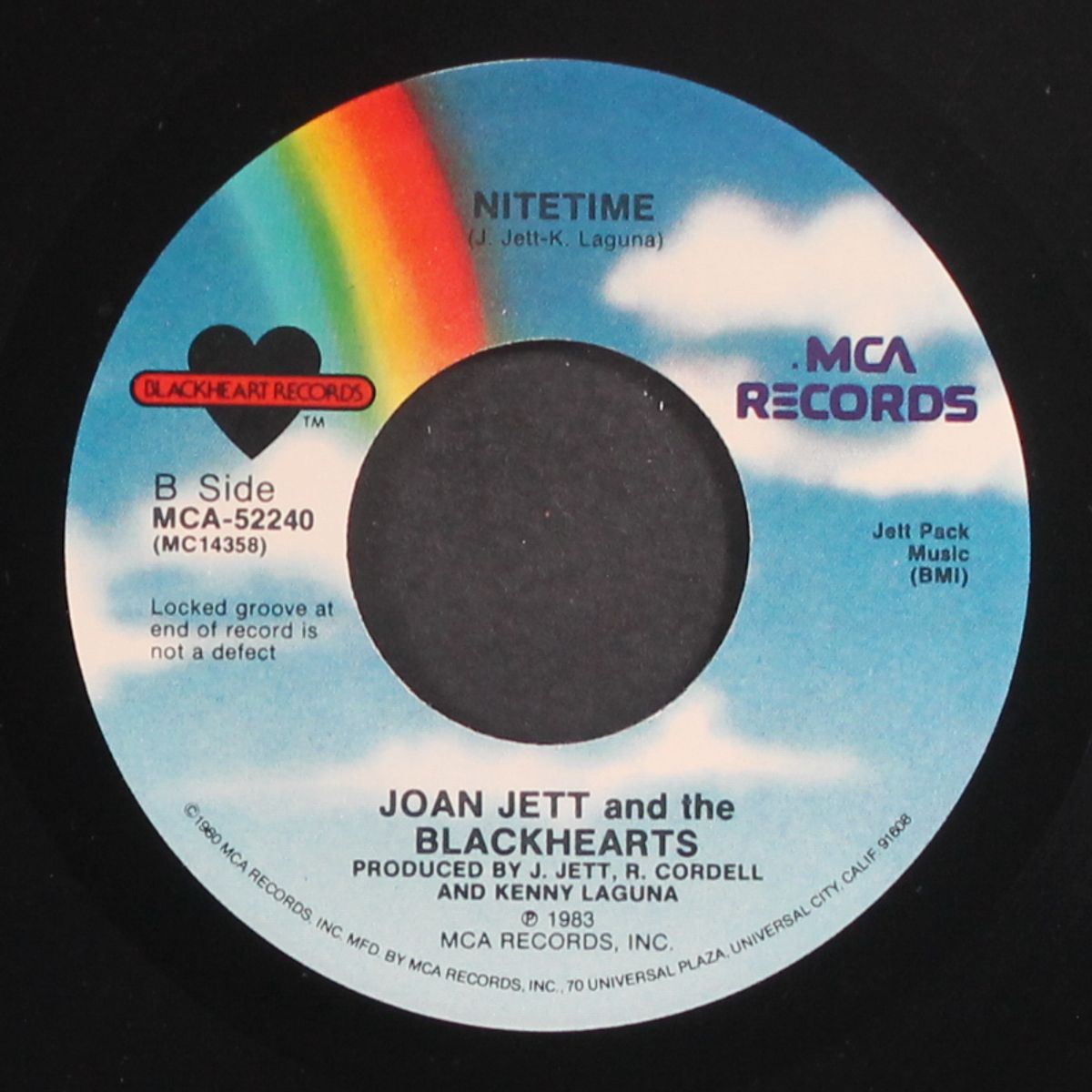 fake friends / nitetime by JOAN JETT & BLACKHEARTS