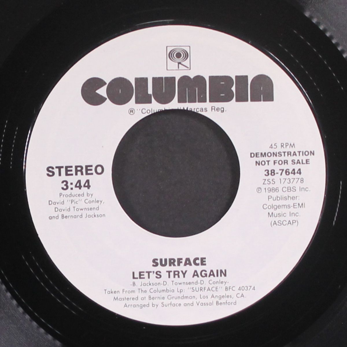 let's try again / same by SURFACE