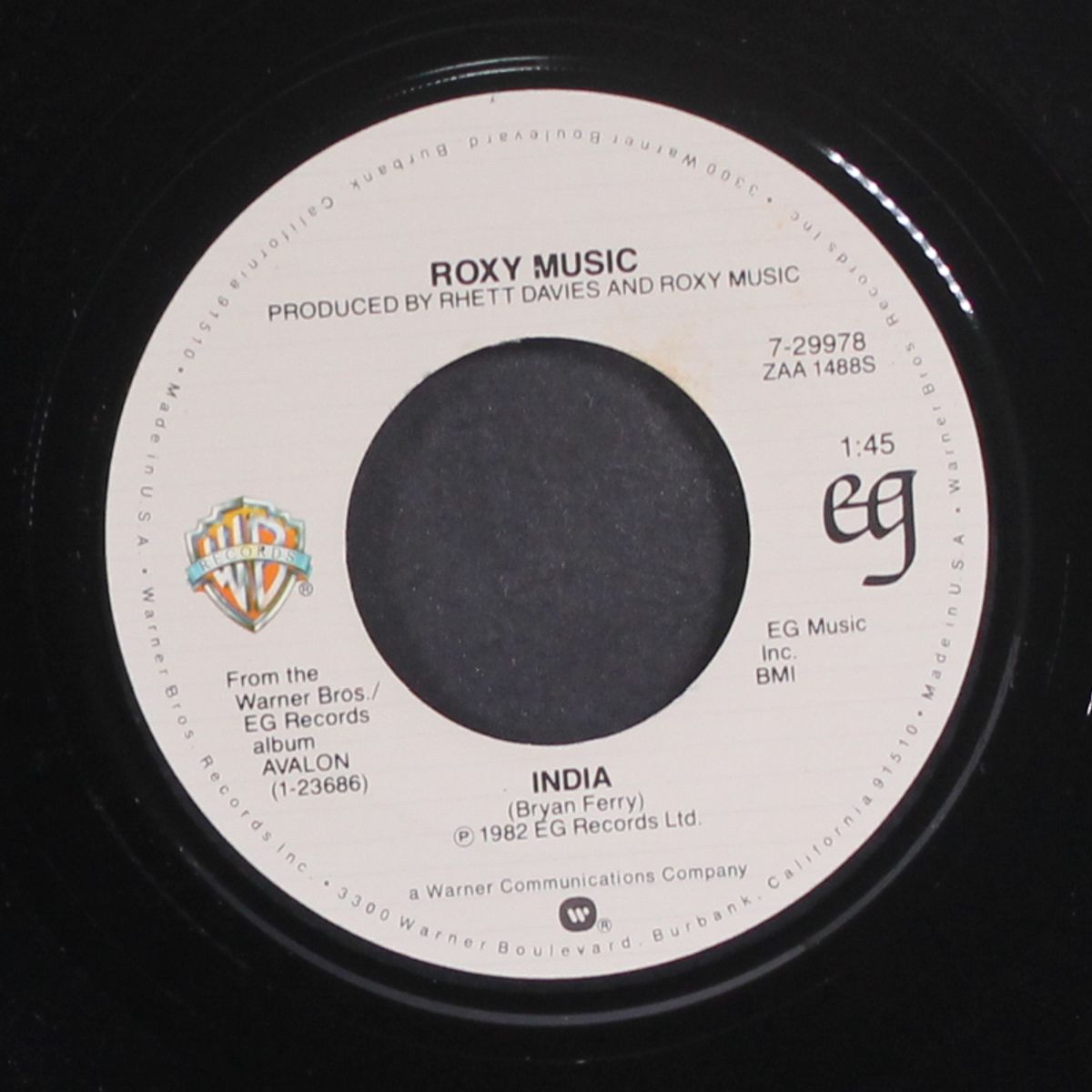 take a chance with me / india by ROXY MUSIC