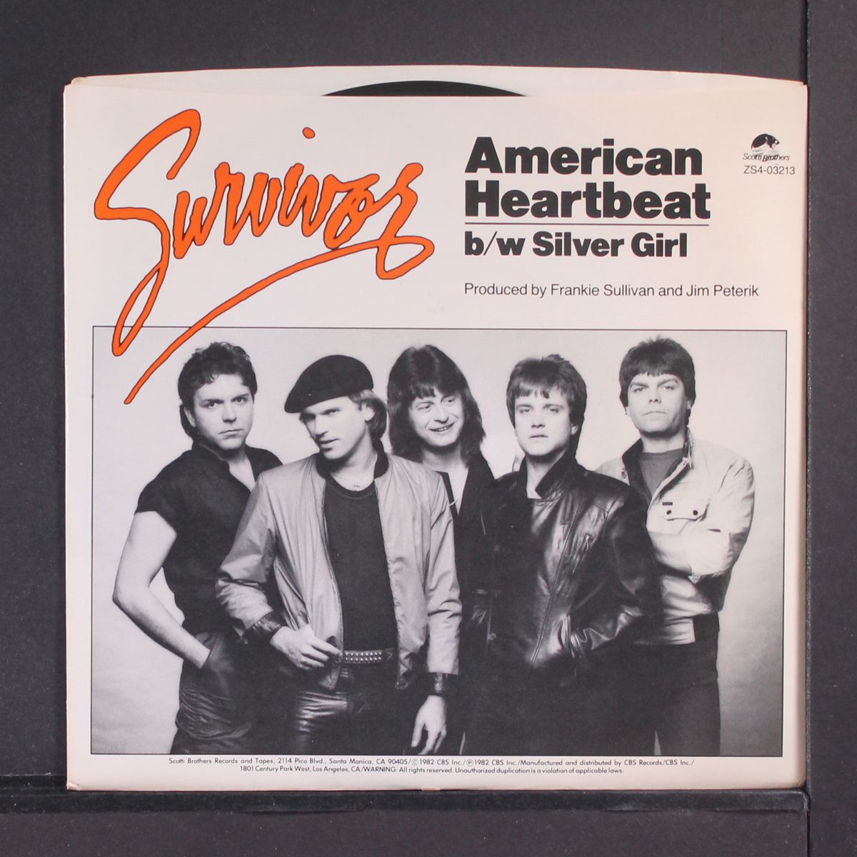 american heartbeat / silver girl by SURVIVOR