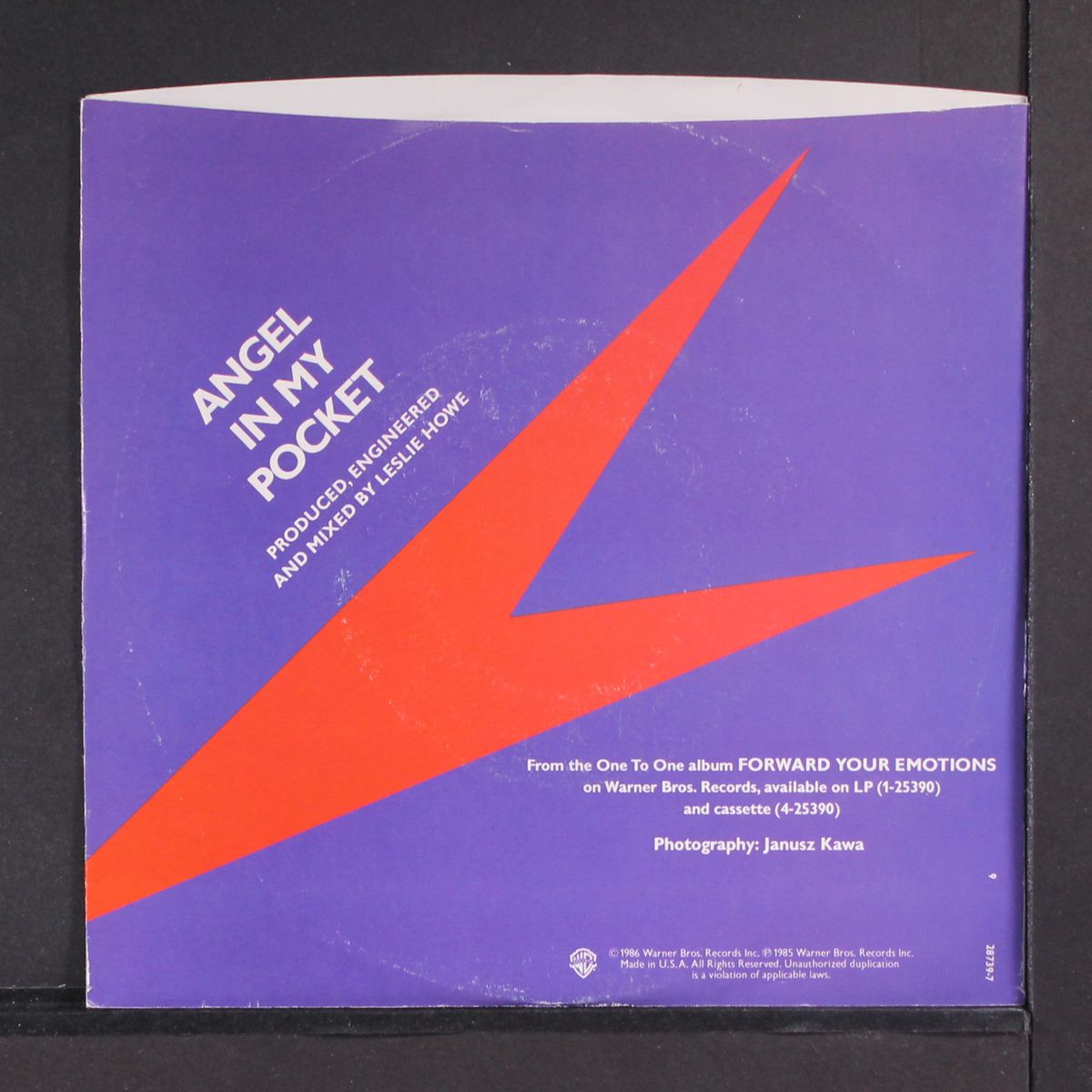 angel in my pocket / where's the answer by ONE TO ONE