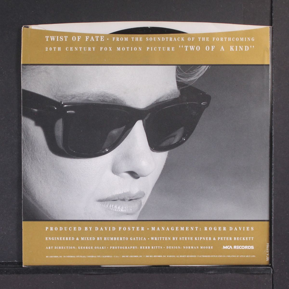 twist of fate / take a chance by OLIVIA NEWTON-JOHN