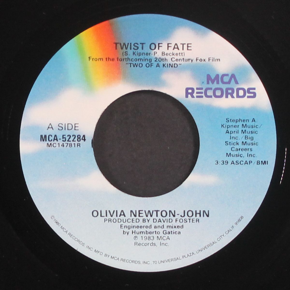 twist of fate / take a chance by OLIVIA NEWTON-JOHN