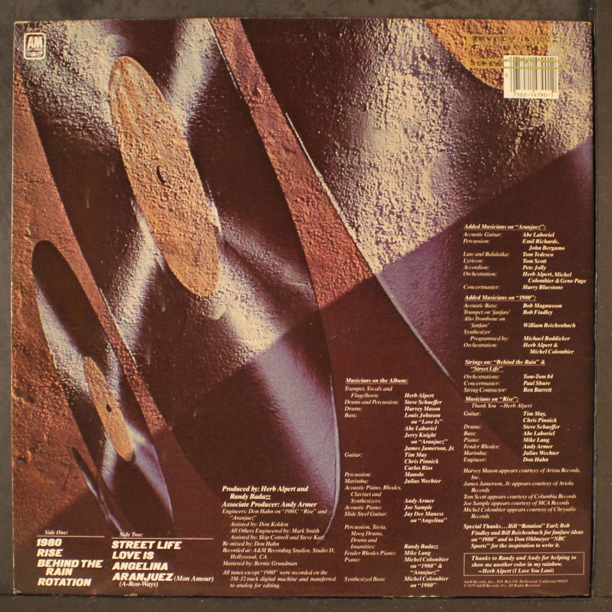 rise by HERB ALPERT