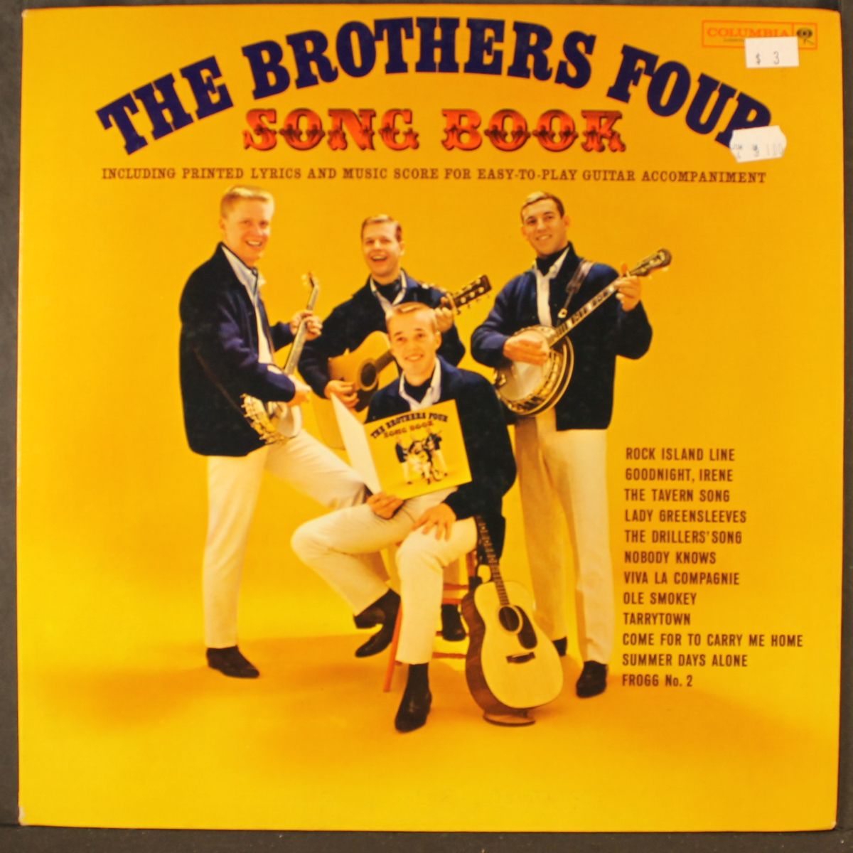 song book by BROTHERS FOUR