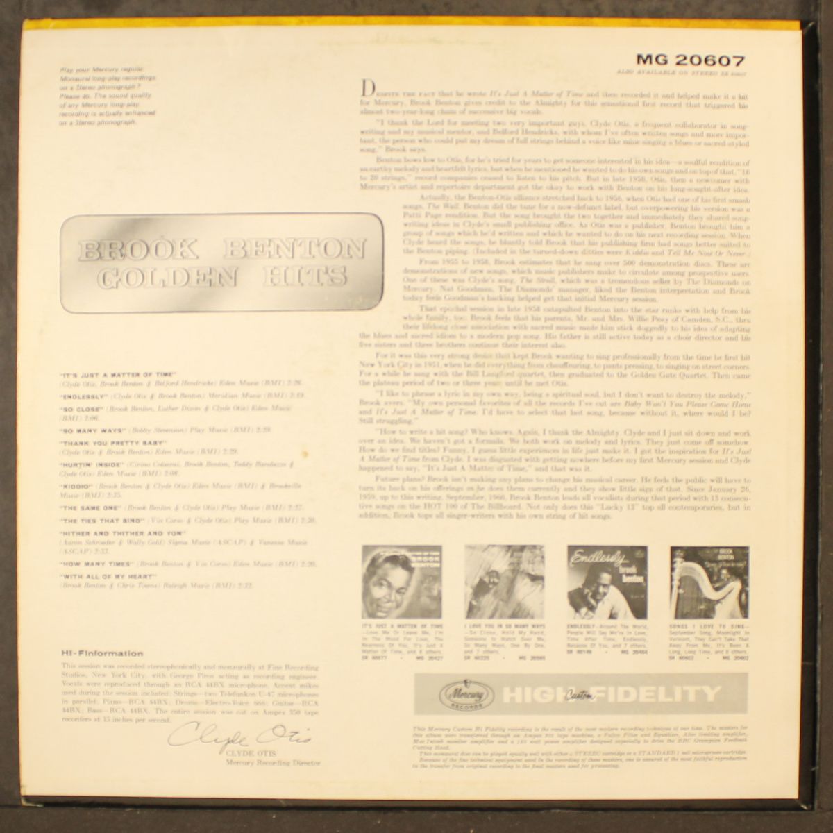golden hits by BROOK BENTON