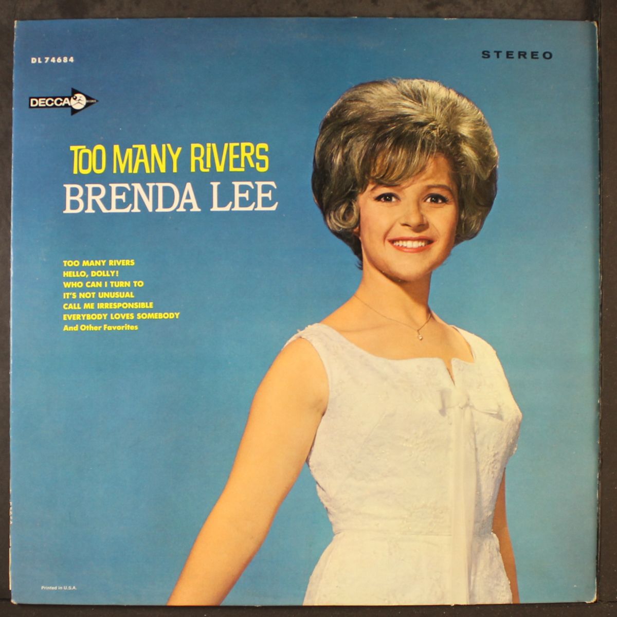 too many rivers by BRENDA LEE
